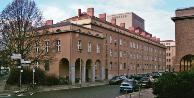 Wohnbebauung an der Volksbühne